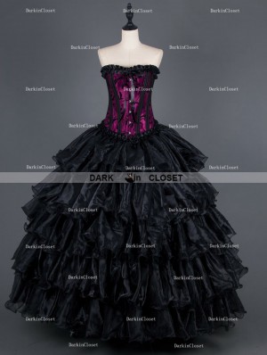 Gothic Prom Dresses  Gothic Corset Dresses,Romantic Gothic