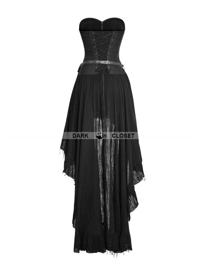 high low corset dress