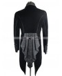 Devil Fashion Black Velvet Gothic Swallow Tail Jacket for Men