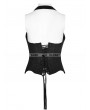 Punk Rave Black Gothic Lace Halter Underbust Corset 