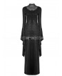 Punk Rave Black Gothic Gorgeous Lace Split Dress