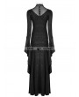 Punk Rave Black Gothic Gorgeous Lace Split Dress