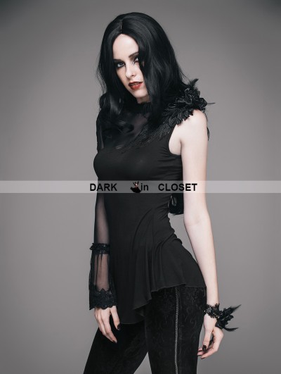 Eva Lady Dark Romantic Gothic Shirt