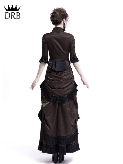 Historical Accuracy Reincarnated  Steampunk bustle dress, Steampunk bustle  skirt, Victorian gown