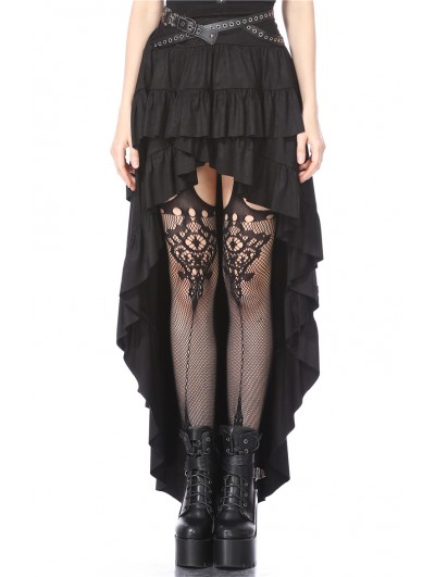 black gothic skirt