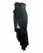 Devil Fashion Black Sexy Gothic High-Low Skirt for Women