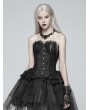 Punk Rave Black Gothic Lolita Lace Elf Corset