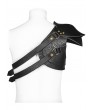 Punk Rave Black Steampunk Shoulder Armor Accessory for Men