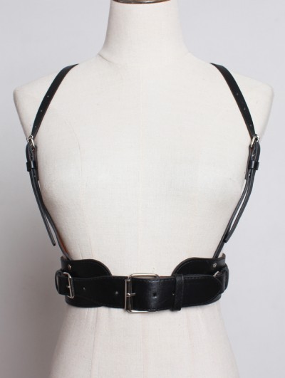 Gothic Harness, Gothic Harness Bra Online Store (2) - DarkinCloset.com