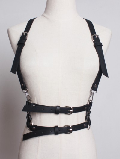 Gothic Harness, Gothic Harness Bra Online Store - DarkinCloset.com