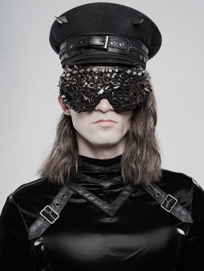 goth military hat