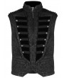 Punk Rave Black Gorgeous Retro Gothic Vest for Men