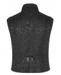 Punk Rave Black Gorgeous Retro Gothic Vest for Men