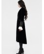 Punk Rave Black Retro Noble Gothic Vampire Coat for Women