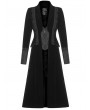 Punk Rave Black Retro Noble Gothic Vampire Coat for Women