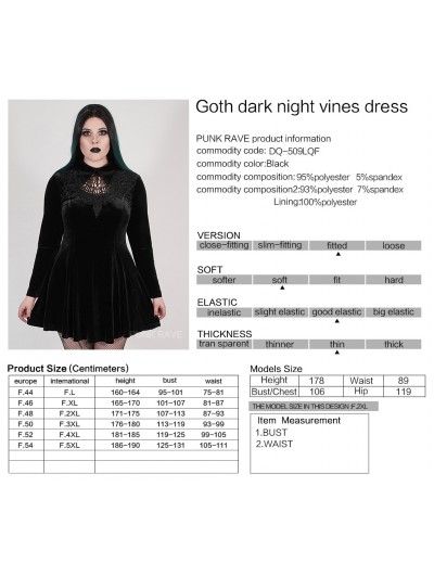 Wholesale plus size gothic punk rave clothing And Dazzling Stage