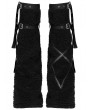 Punk Rave Black Gothic Punk Girls Leg Sleeve for Women