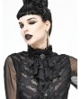 Devil Fashion Black Vintage Gothic Lace Pendant Party Bowtie for Women