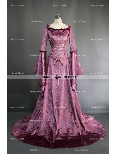 fancy velvet gown