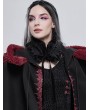 Devil Fashion Black Gothic Faux Fur Warm Collar for Women