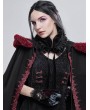 Devil Fashion Black Gothic Faux Fur Warm Collar for Women