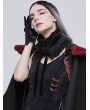 Devil Fashion Black Gothic Faux Fur Warm Collar for Women