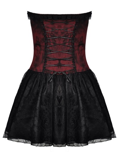 Short Gothic Prom Dress