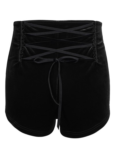 Velvet lace outlet shorts