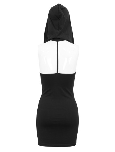 Hooded best sale bodycon dress