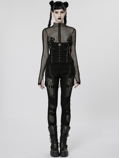 Stylish gothic corset designed by PorcelainPanic, underbust