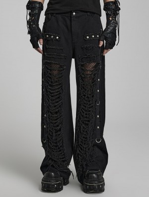 Mens Gothic  Punk PantsMens Gothic Clothing Online Store   DarkinClosetcom