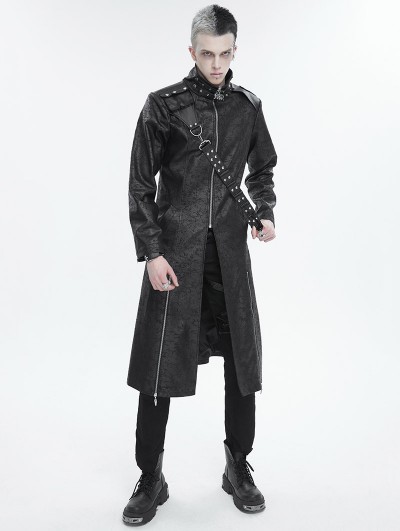 Punk hot sale trench coat