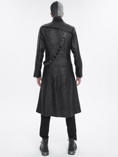 Gothic trench coat clearance mens