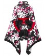 Punk Rave Floral Gothic Lolita Printed Four Piece Set Kimono Dress