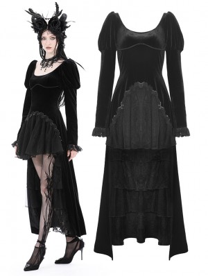 AltGoth Punk Gothic Dress - Urban Sexy Cosplay PU Gothic Dress for Women, Harajuku Streetwear with Grunge Bandage, Hollow Out Bats, and Gothic Style