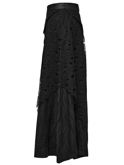 Lake Inferno' Black Grunge Pleated Zipped Skirt – Rags n Rituals