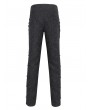 Devil Fashion Black Gothic Retro Button Jacquard Party Pants for Men