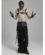 Punk Rave Black Gothic Punk PU Leather Harness for Men