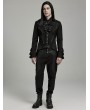 Punk Rave Black Retro Gothic Fake Two-Piece Gentlemen's Party Tuxedo Jacket