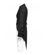 Punk Rave Black Retro Gothic Fake Two-Piece Gentlemen's Party Tuxedo Jacket