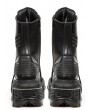 Black Gothic Punk Rock Side Zipper Chunky Platform Boots