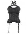 Dark in love Black Gothic Sweet Halter Corset Top for Women