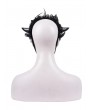 Devil Fashion Black Gothic Mesh Flower Devil Sheep Horn Headdress