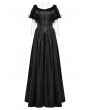 Punk Rave Black Gothic Retro jacquard Victorian Princess Dress