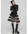 Punk Rave Black Sweet Gothic Layered Hollow Bustle Skirt