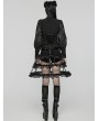 Punk Rave Black Sweet Gothic Layered Hollow Bustle Skirt