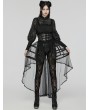 Punk Rave Black Gothic Baroque Bird Cage Bustle Skirt