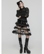 Punk Rave Black Gothic Personalized Punk Rivet Knee High Socks