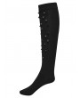 Punk Rave Black Gothic Personalized Punk Rivet Knee High Socks