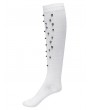 Punk Rave White Gothic Personalized Punk Rivet Knee High Socks